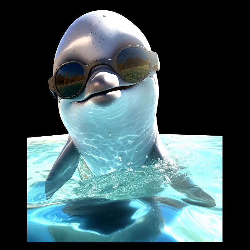 Lunettes de soleil Dolphin Love Dolphins Cute Dolphin