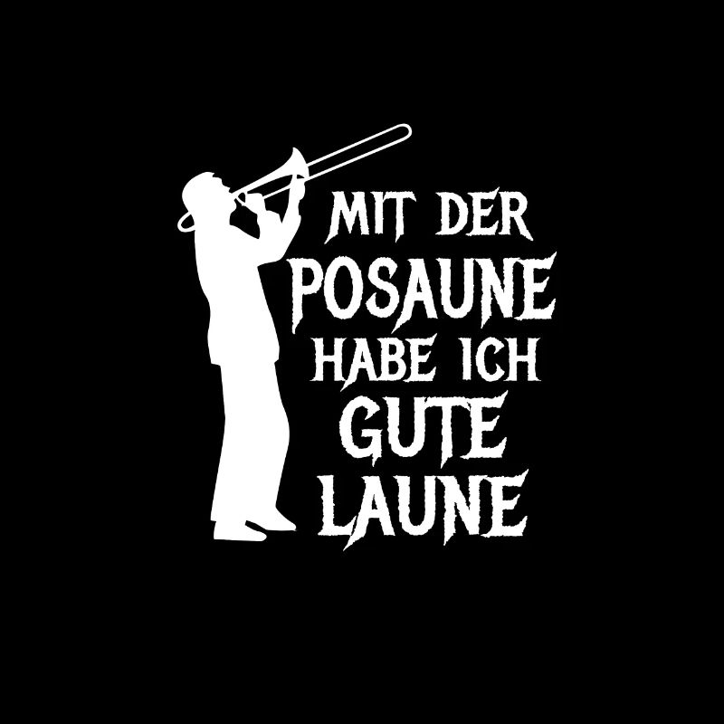 Gute Laune mit Posaune Klassik Bläser Jazz Musiker