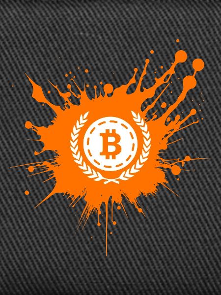Bitcoin Crypto Cryptocurrency Splash
