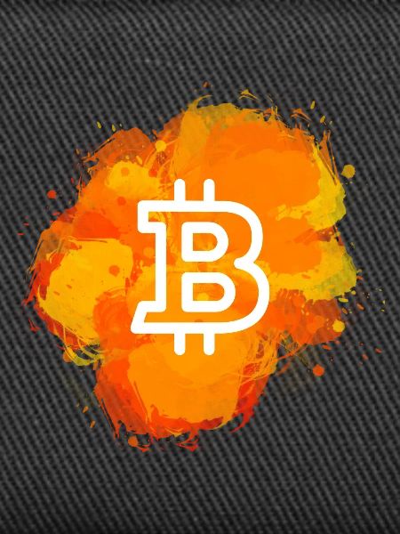 Bitcoin Crypto Cryptocurrency Splash