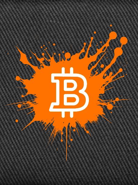 Bitcoin Crypto Cryptocurrency Splash