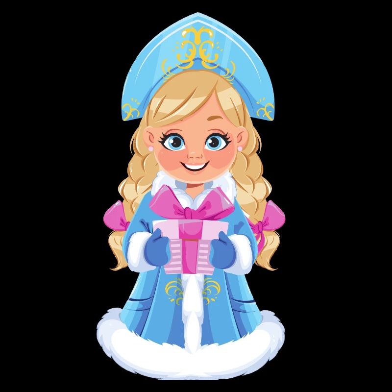 Ded Moroz Snegurotschka russischer Weihnachtsmann