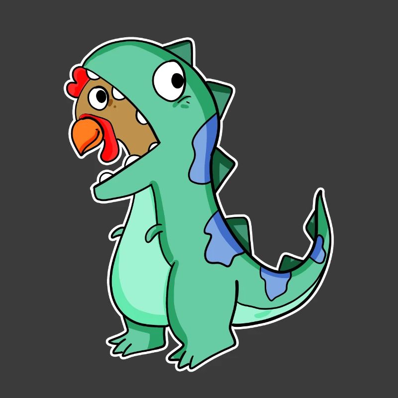 Chicken Dinosaur Costume