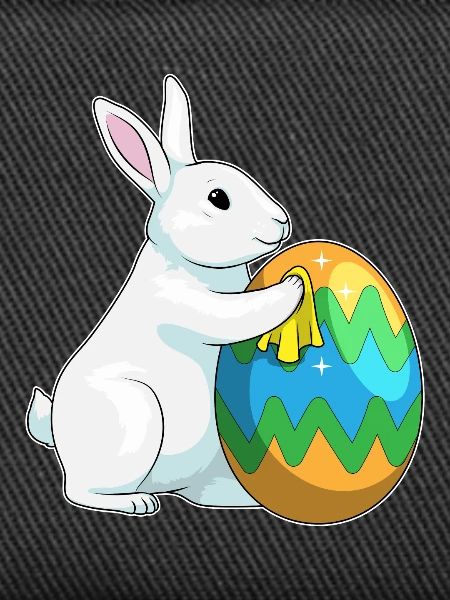 Bunny Easter Cleaning