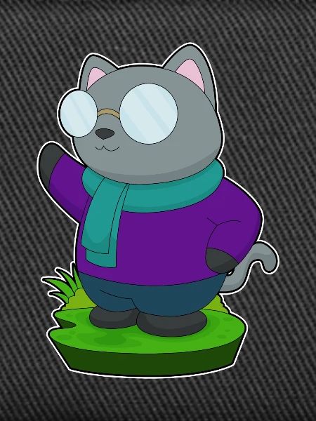 Cat Winter Scarf