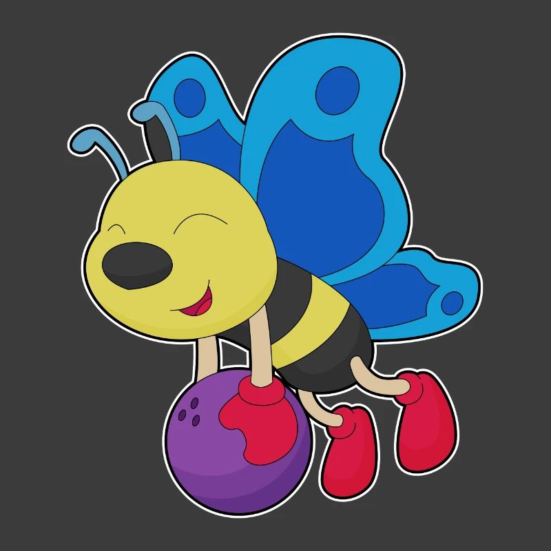 Papillon Bowling Boule de bowling