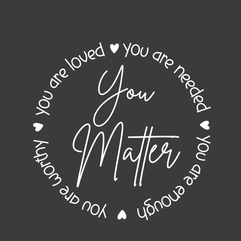 You Matter Circle Graphic