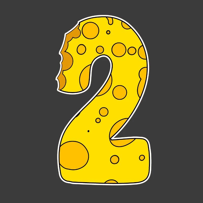 Number 2 - Two - Second