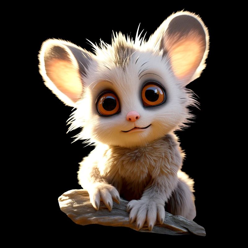 Galago Buschbaby Affen Galagos Affe Süßer Galago