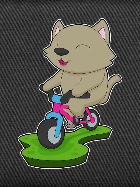 Cat Bicycle