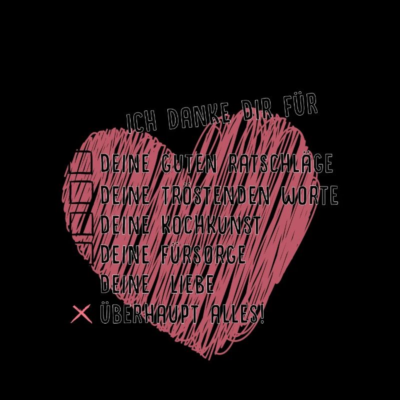 Liebe Mama, ich danke dir