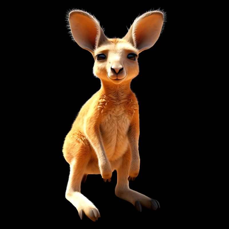 Känguru Australien Wilde Beuteltiere Süße Kängurus