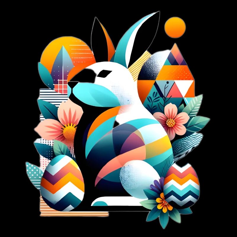 Graphismes de Pâques modernes