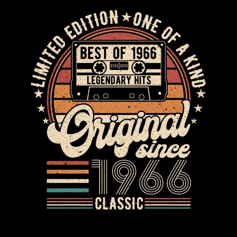 Born in 1966 Birthday 1966 Vintage 1966