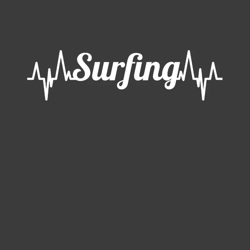 Fréquence du pouls du surf