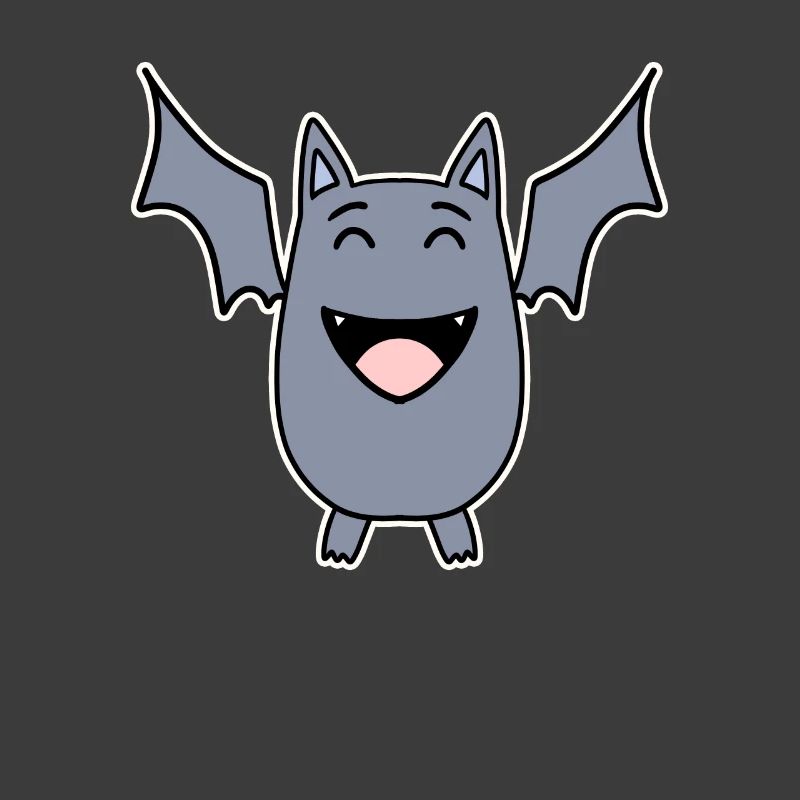 lachende Fledermaus