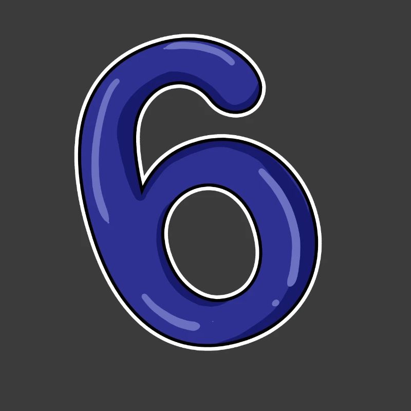 Numéro 6 Numéro Bleu