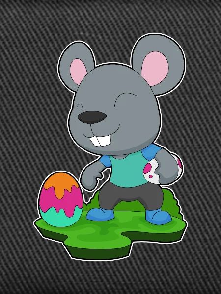 Mouse Easter Easter Egg