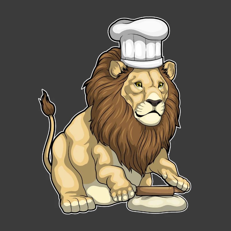 Lion Baker Rolling Pin Baking