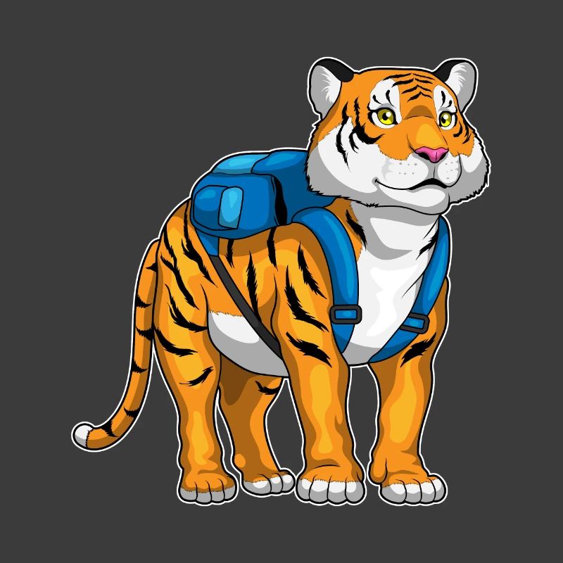École de sac à dos Tiger Student