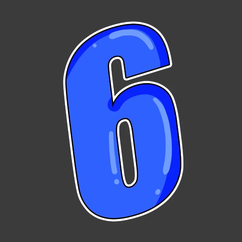 Number 6 Number