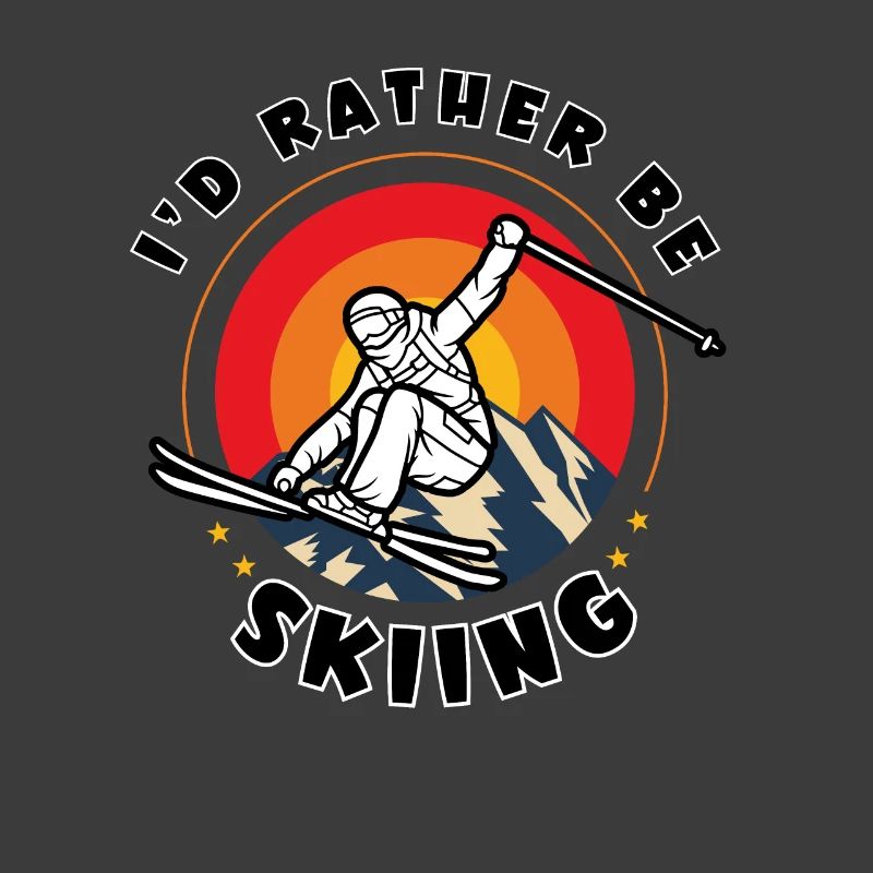 I'd rather be skiing