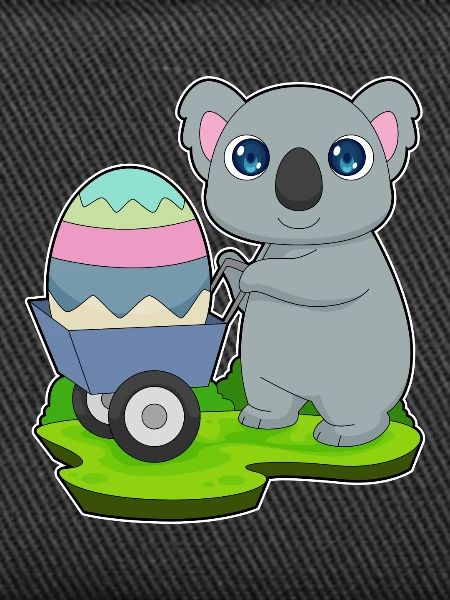 Koala Ostern Osterei 