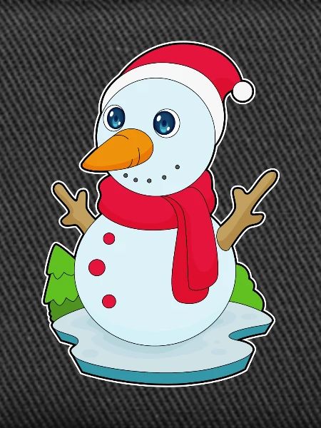 Schneemann Weihnachten Winter