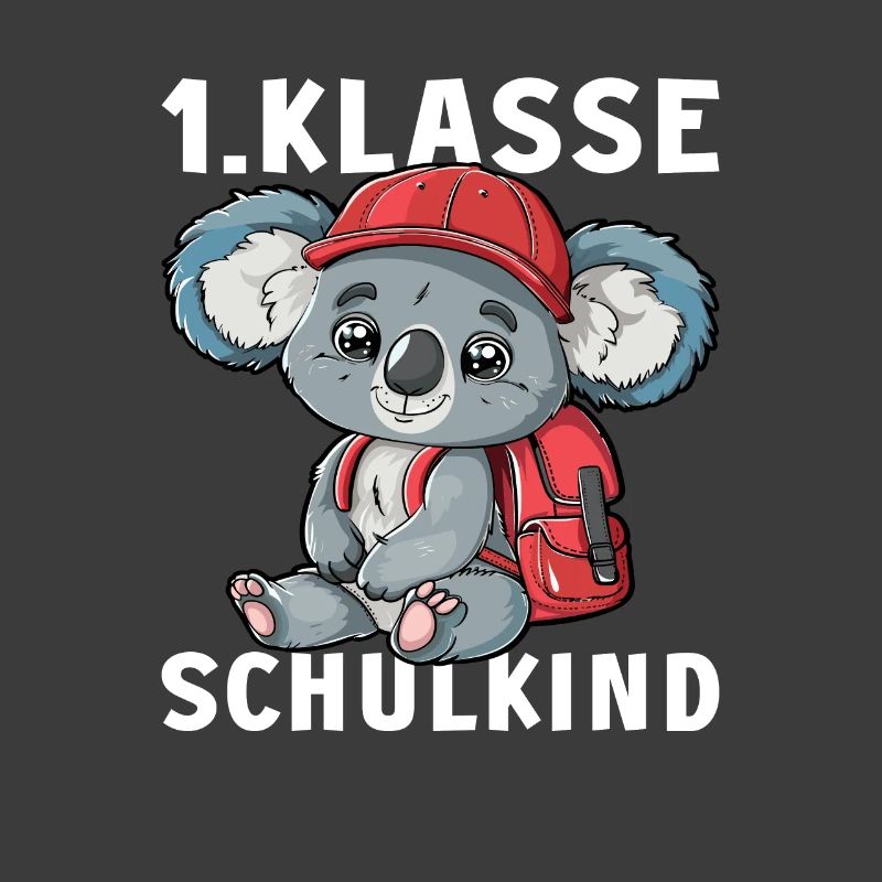 Koalabär Koala 1 Klasse Einschulung Erstklässler