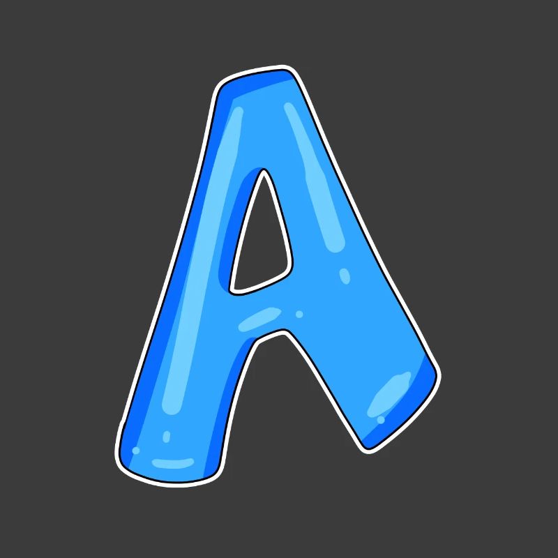 Buchstabe A Anfangsbuchstabe