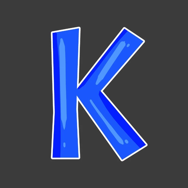 Letter K - Initial letter K