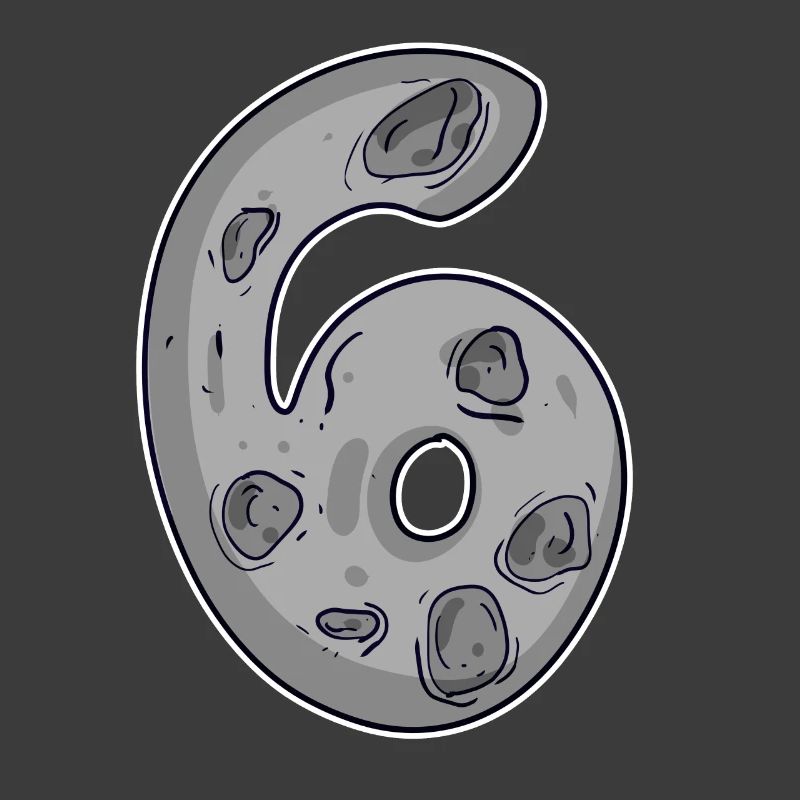 Numéro 6 Numéro Lune de l’espace