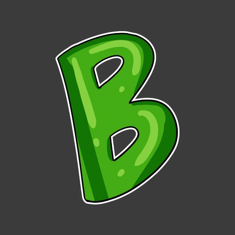 Buchstabe B - Anfangsbuchstabe B