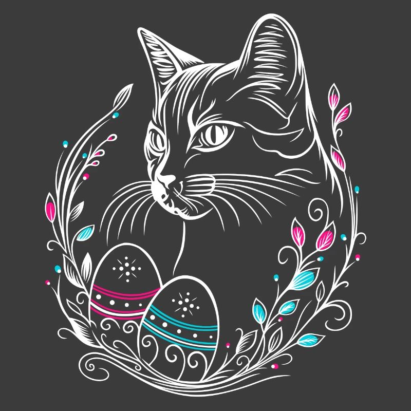 Cat Easter Easter Eggs Easter Cat