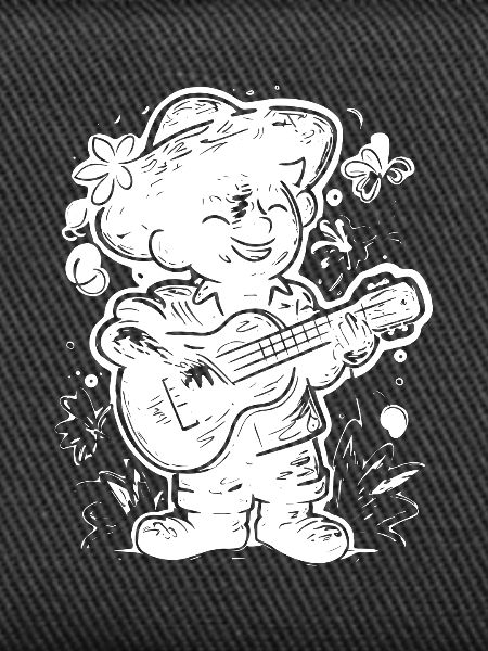 Ukulele Player Graphics