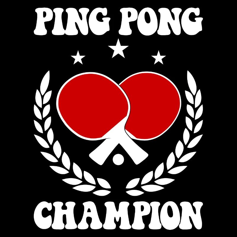 Ping Pong Champion Design Tennis de table et