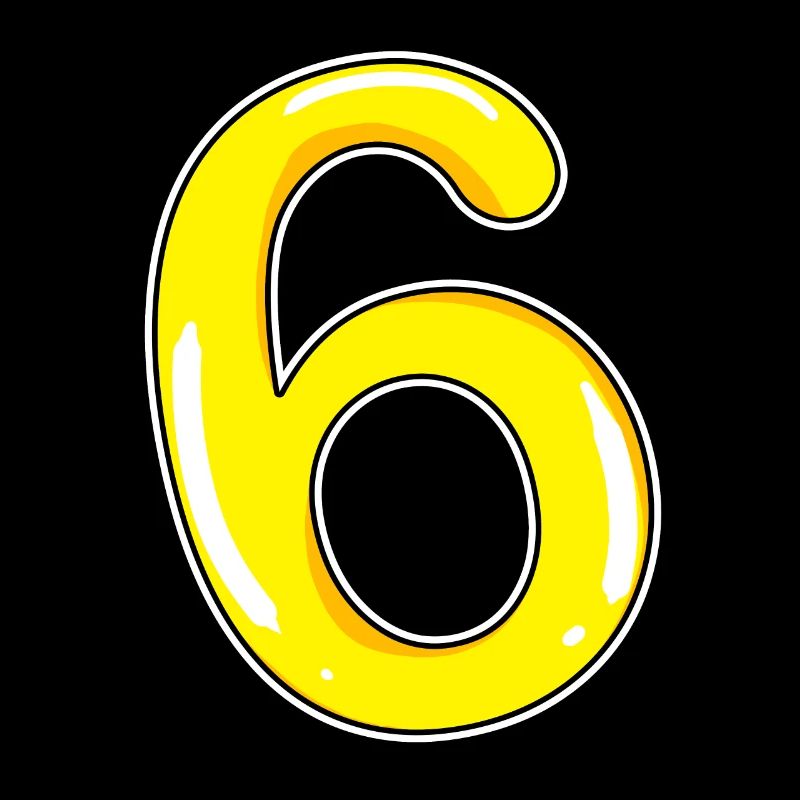 Numéro 6 Numéro jaune