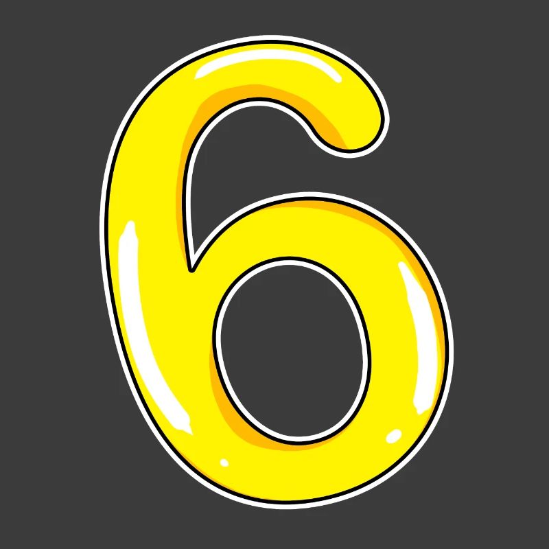 Numéro 6 Numéro jaune