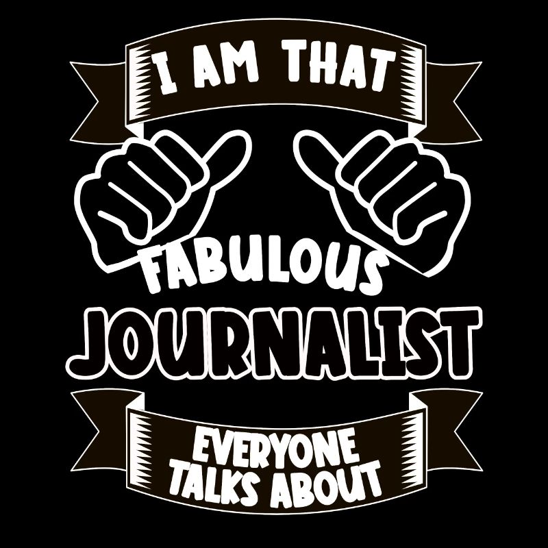 Journalist Funny Saying Gift Idea