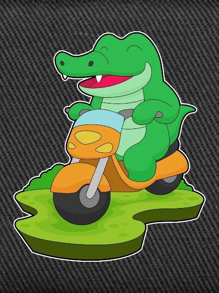 Crocodile Scooter
