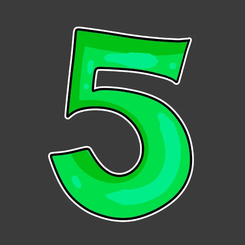 Numéro 5 Numéro Vert