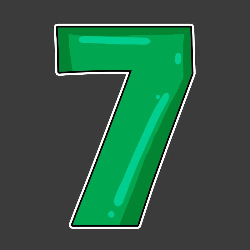 7 Green Number