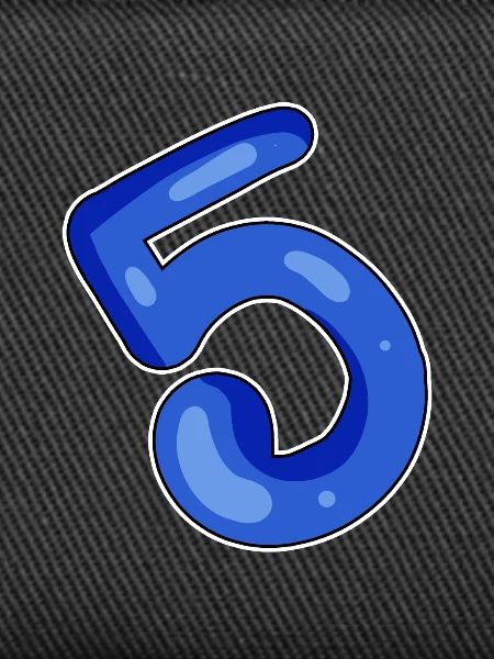 5 Blue