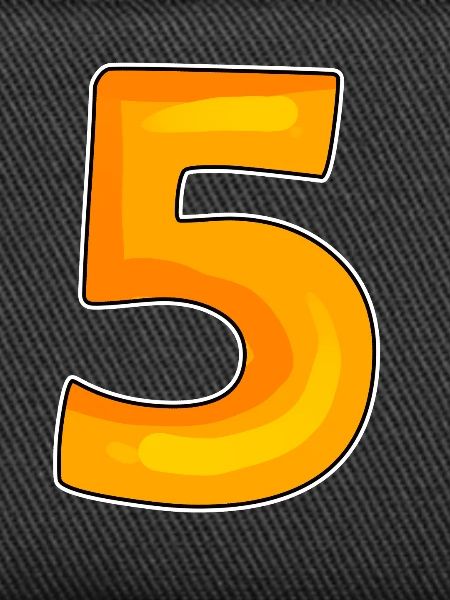 Number 5 Number