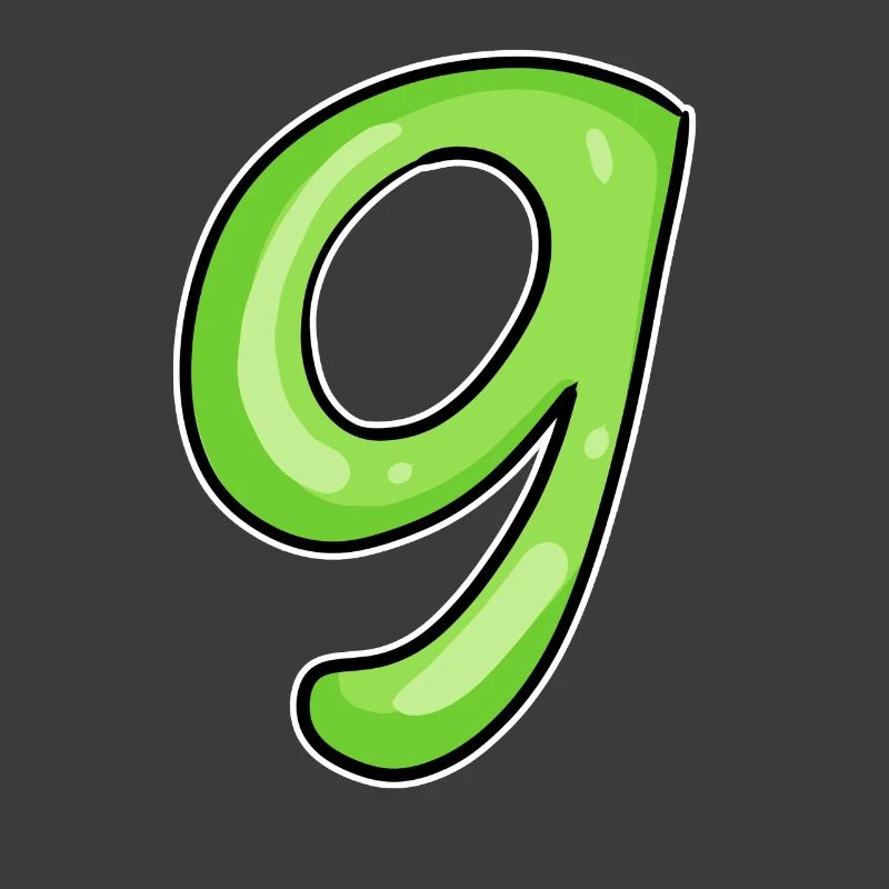 Numéro 9 - Neuf - 9 Motif Vert Vert Clair