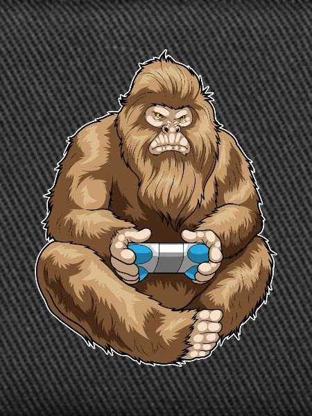 Bigfoot Halloween Gamer