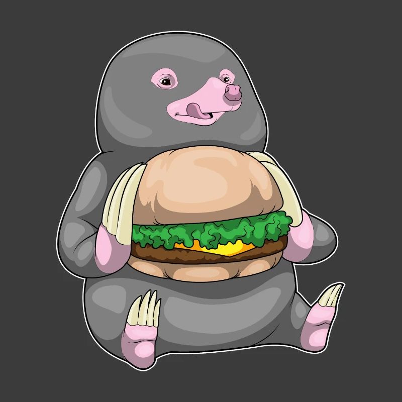Maulwurf Cheeseburger