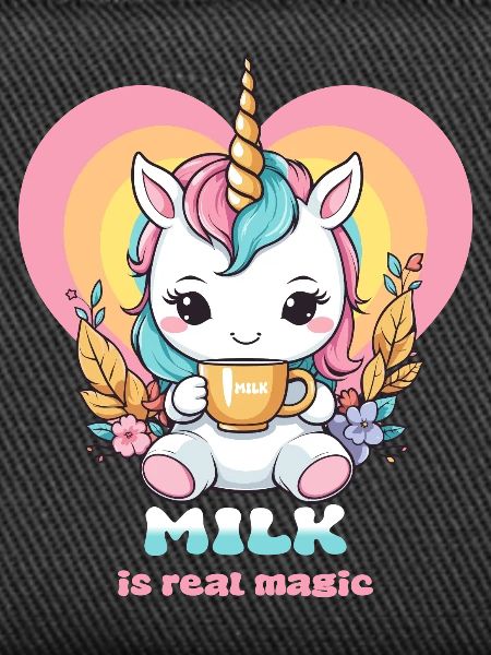 Süßes Milch Einhorn