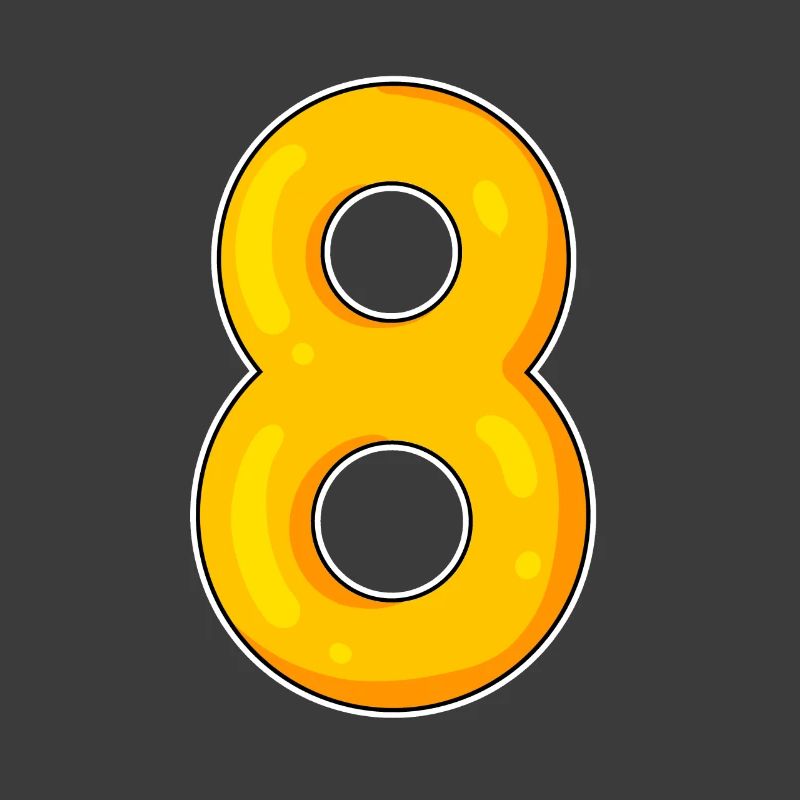8 Yellow