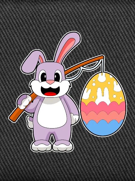 Bunny Easter Fishing